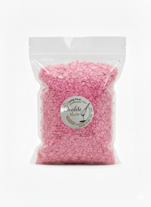 شوكولاتة فلكس زهري 1 كيلو.Pink Chocolate Flakes 1 kg
