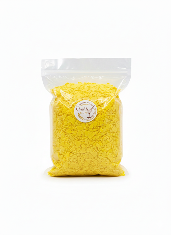شوكولاتة فلكس ملوّن أصفر 1 كيلو.Yellow Colored Chocolate Flakes 1 kg