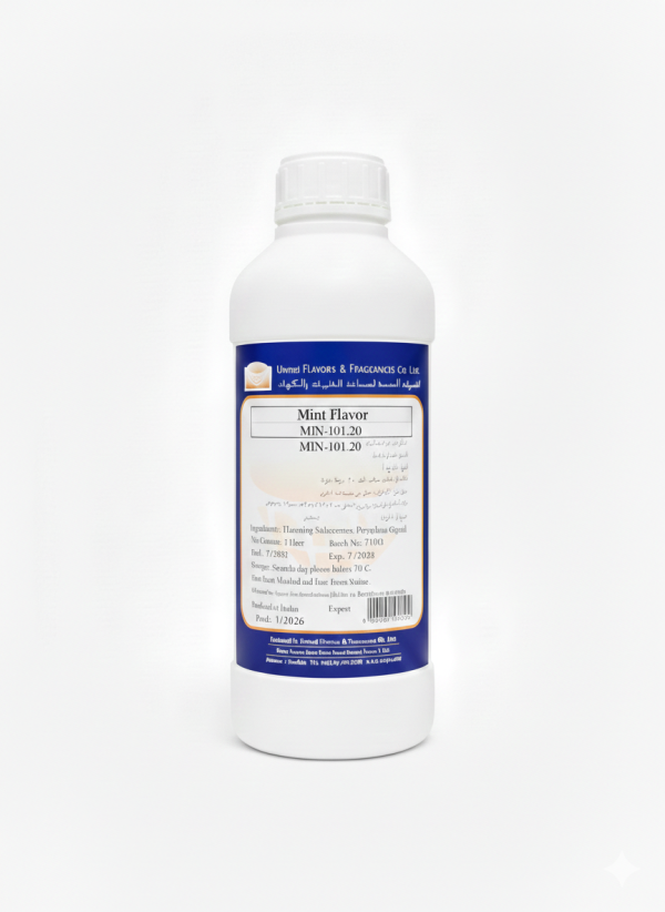 نكهة نعنع مركز 1 لتر.Concentrated Mint Flavor – 1L