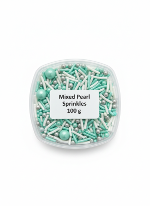 سكاكر سبرينكلز لولو مشكّل 100 غرام.Mixed Pearl Sprinkles 100 g