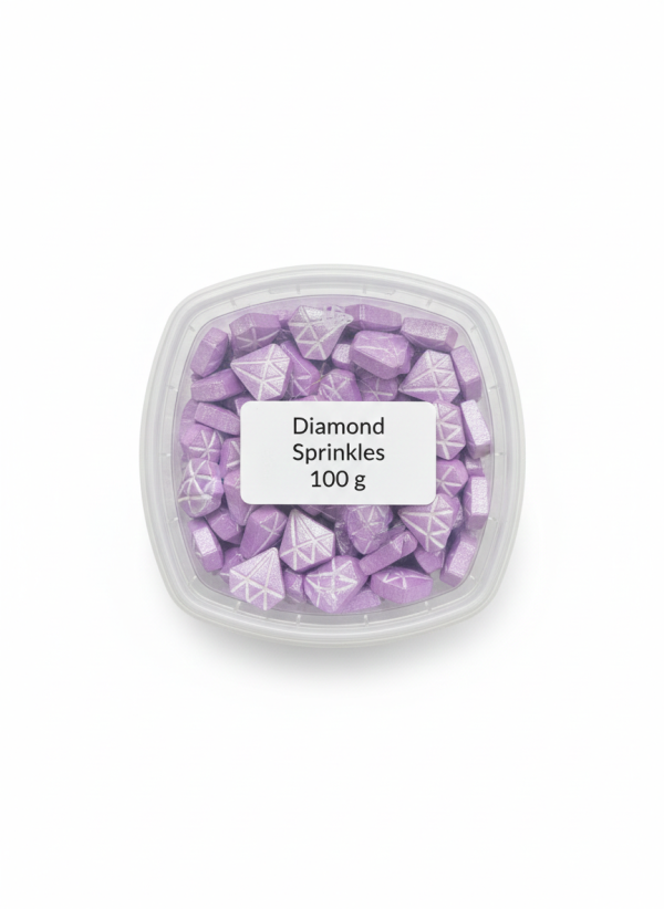 سكاكر سبرينكلز ألماس 100 غرام.Diamond Sprinkles 100 g