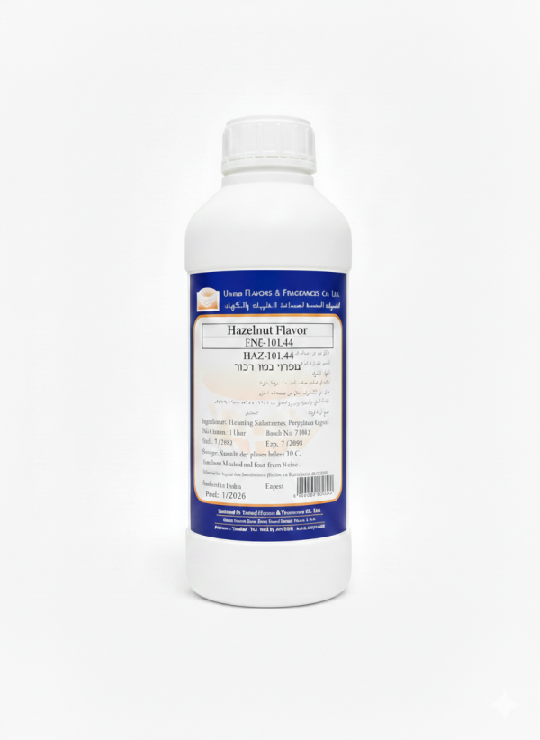 نكهة بندق مركز 1 لتر.Concentrated Hazelnut Flavor – 1L