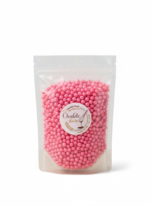 سكاكر سبرينكلز لولو زهري 1 كيلو.Pink Pearl Sprinkles 1 kg