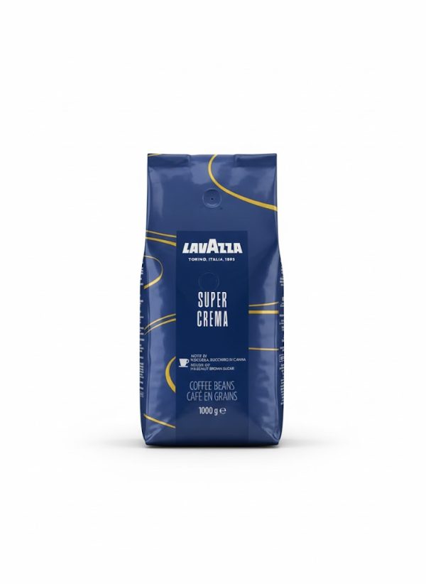 قهوة اسبريسو لافازا سوبر كريم 1 كيلو.LAVAZZA SUPER CREAM Espresso Coffee – 1 KG