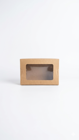 علب لانش بوكس كرفت 1200 مل وسط.Kraft Lunch Box – 1200 ml (Medium)