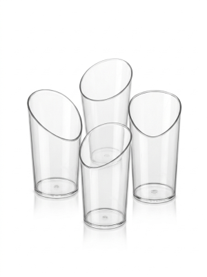 علب كريستال موس كيك 80 مل.Crystal Mousse Cake Cups – 80 ml