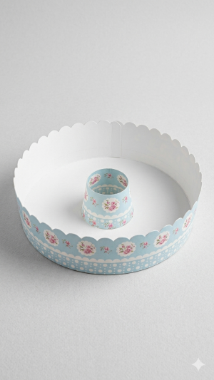 قالب كيك كرتون (ايما سفتا).Cardboard Cake Mold (Ema Sufta)