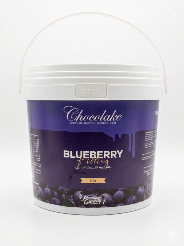شوكولاتة بلوبيري سطل 5 كيلو.Blueberry Chocolate Bucket 5 kg