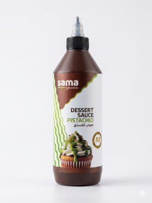 Gemini_Generated_Image_a8ybh8a8ybh8a8yb توبينج صوص الفستق الحلبي سما علبة 1 لتر.Sama Halabi Pistachio Topping Sauce Bottle 1 L