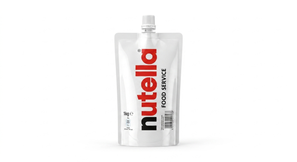نوتيلا كيس بلاستيك 1 كيلو مع غطاء.Nutella in Plastic Pouch with Cap – 1 kg