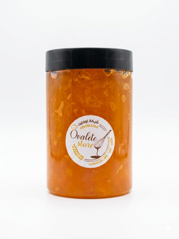 مهروس اناناس علبة 1 كيلو.Pineapple Puree – 1 kg Jar