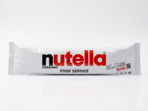 نوتيلا كيس بلاستيك 1 كيلو مع قمع تزيين.Nutella in Plastic Pouch with Decorating Nozzle – 1 kg
