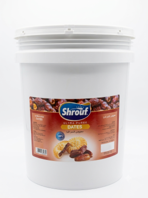 مهروس تمر حراري سطل 22 كيلو.Heat-Stable Date Puree – 22 kg Bucket