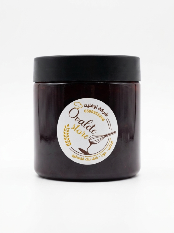 مهروس كرز علبة 0.5 كيلو.Cherry Puree – 0.5 kg Jar