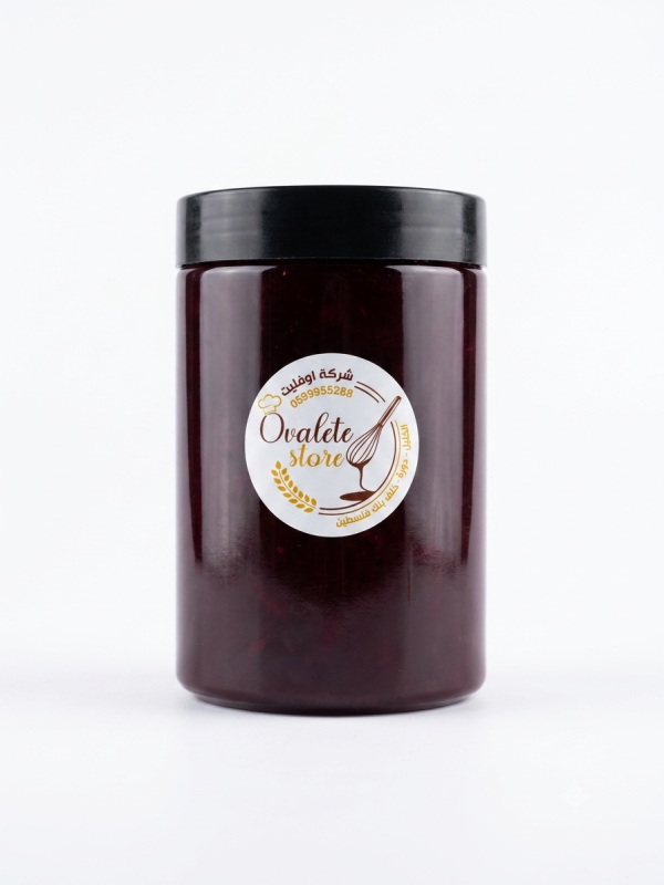 مهروس كرز علبة 1 كيلو.Cherry Puree – 1 kg Jar