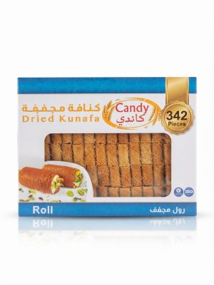 رول كنافة محمص كرتونة 342 حبة.Toasted Kunafa Rolls – 342 Pieces Carton