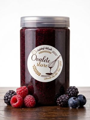 Gemini_Generated_Image_liu07qliu07qliu0 مهروس مكسبيري علبة 1 كيلو.Mixed Berry Puree – 1 kg Container