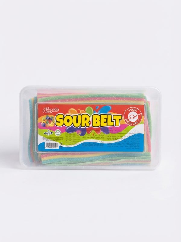 كاندي حامض حلو Sour Belt علبة 1.200كيلو.Sour Belt Candy – 1.2 kg Container