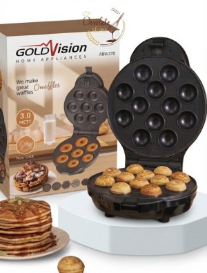 ماكينة وافل منزلي مع 5 قوالب.Home Waffle Maker with 5 Molds
